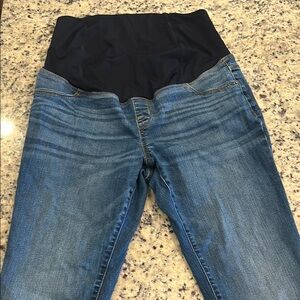 Women's Blue Maternity Jeans